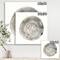 Designart - Circle natural elements IV - Farmhouse Premium Canvas Wall Art